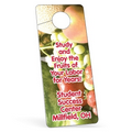 Door Hanger w/ Top Slit (3 1/4"x8") 10 Pt Card Stock/ 30% Recycled Material